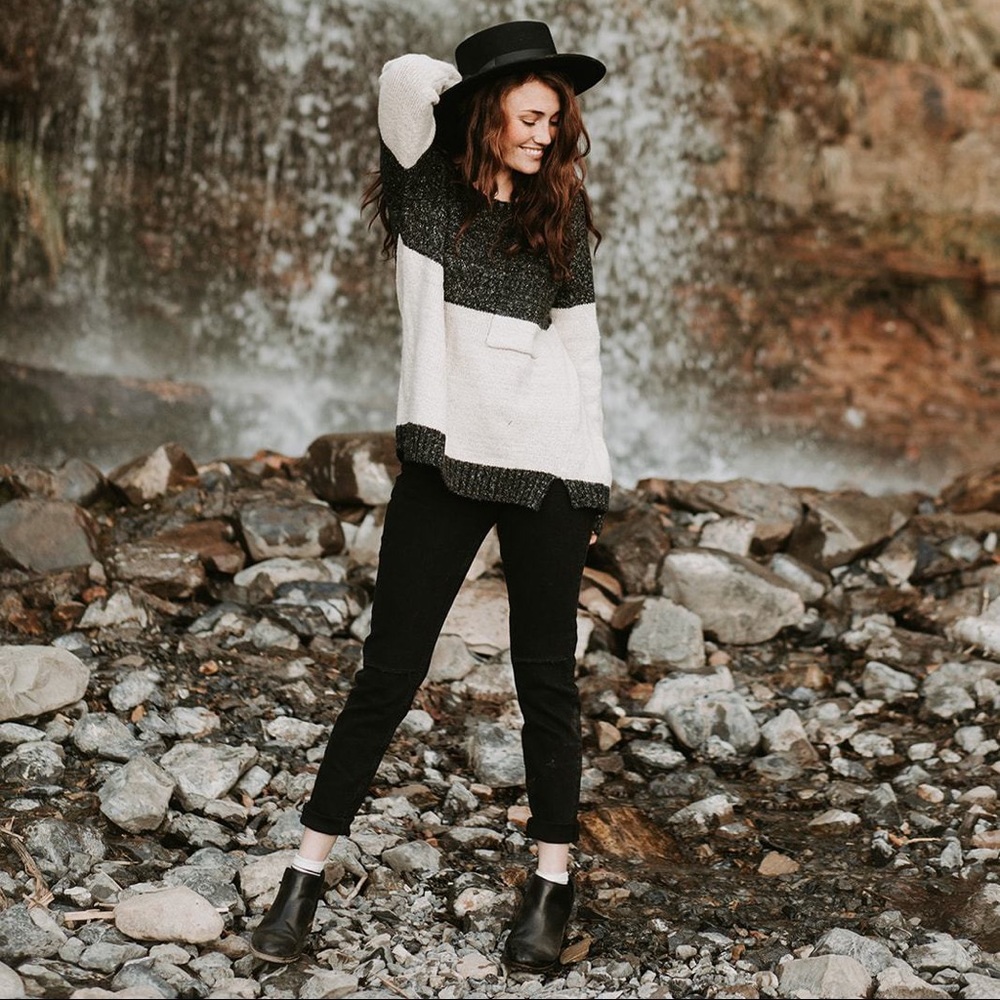 Cozy Colorblock Sweater